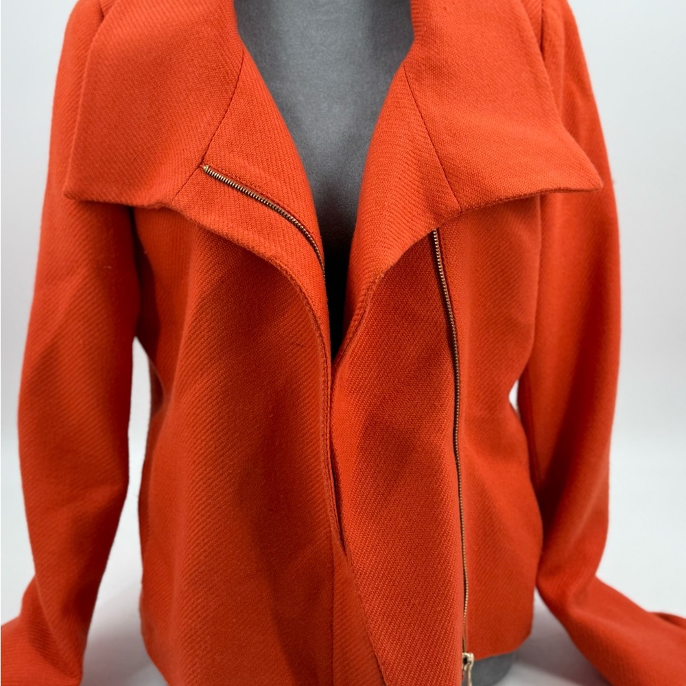 Talbots Women's Bold Orange Blazer - image 4